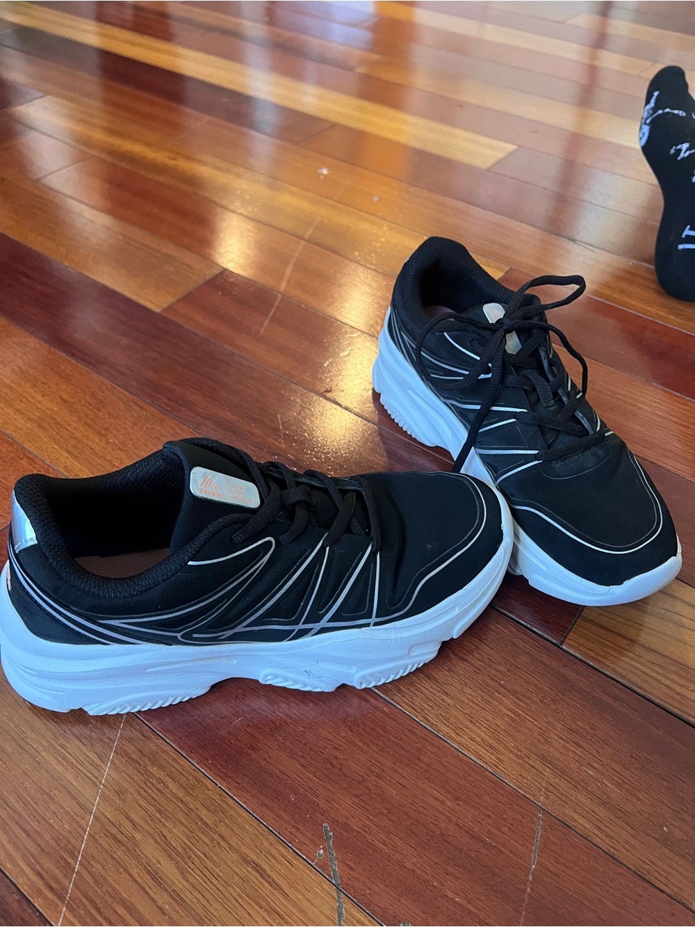 REI Black and White Women's Sneakers